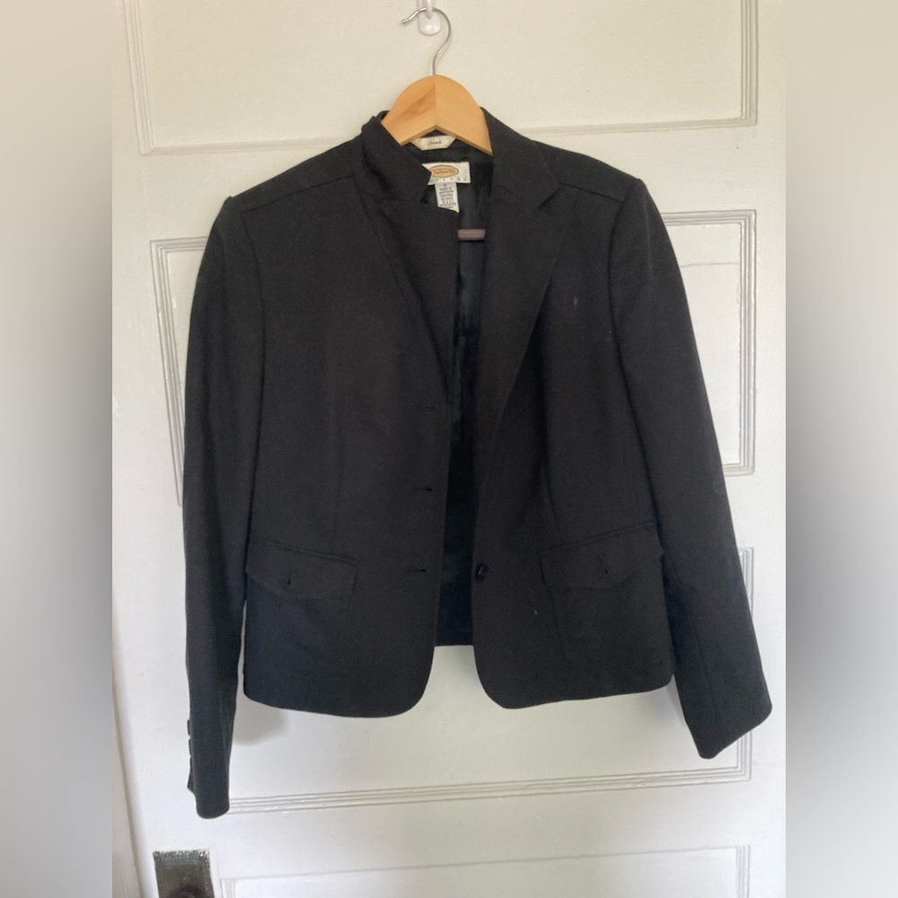 Talbots Classic Black Blazer